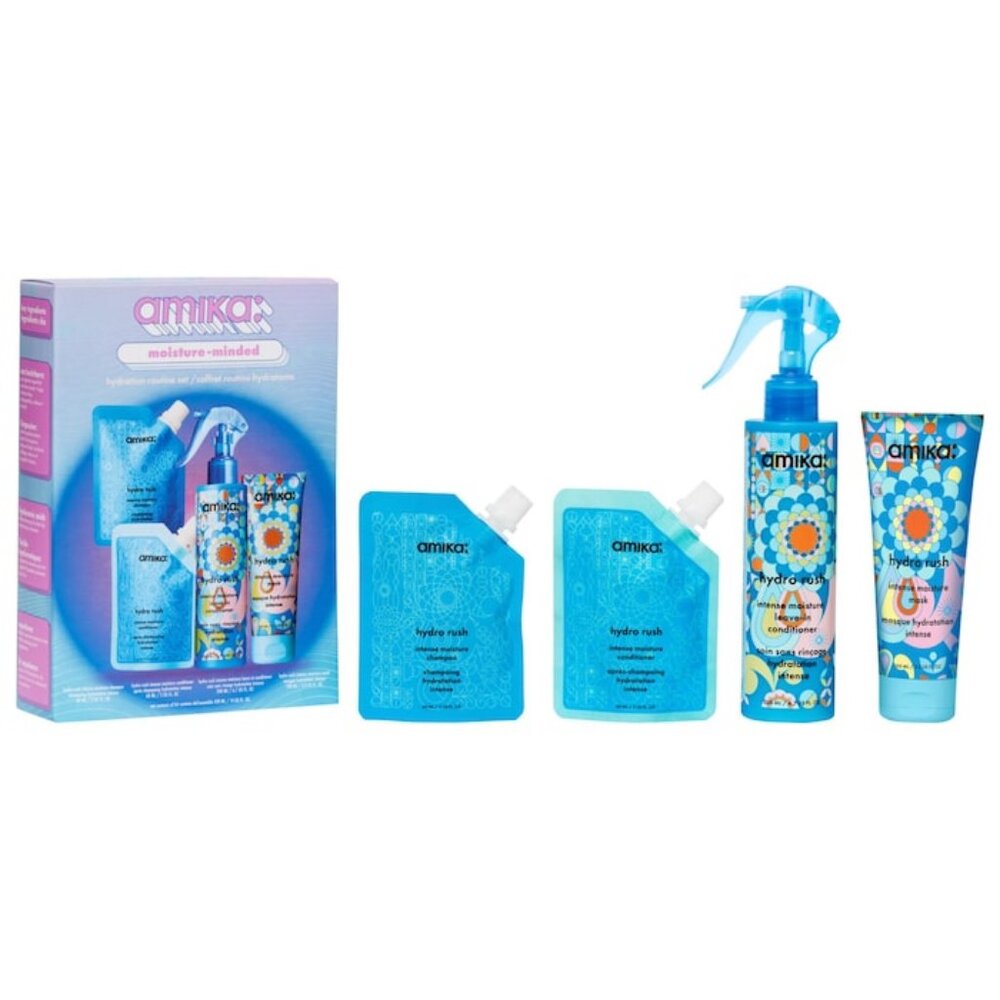 Amika Moisture-minded Hydration Routine Set